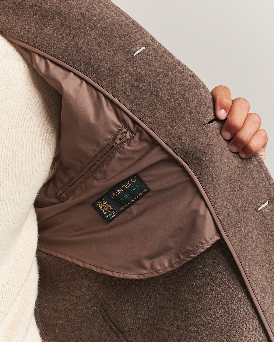 Herno Soft Wool Field Jacket Beige