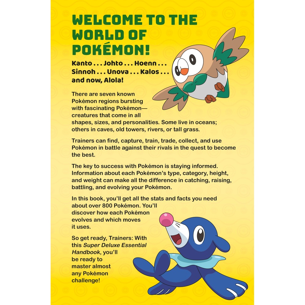 Pokémon: Super Extra Deluxe Handbuch