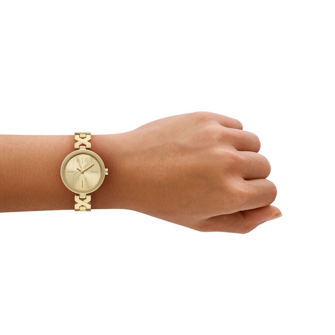 Armani Exchange Ava Goldig