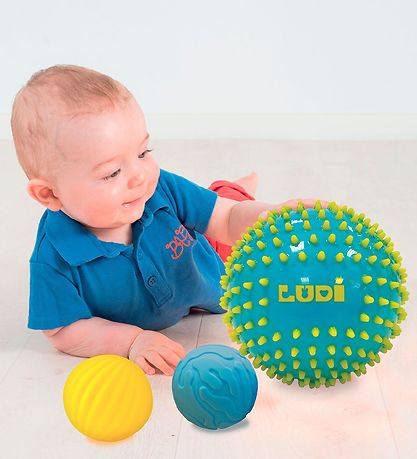 Ludi Sensorikball - 3 st.. - Blau
