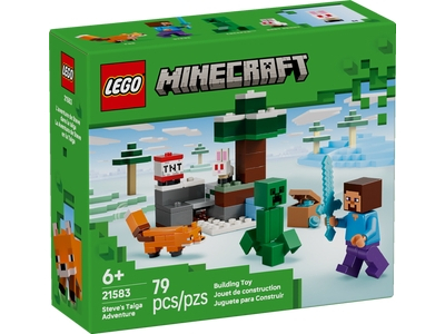 LEGO Steve's Taiga-avontuur (21583)