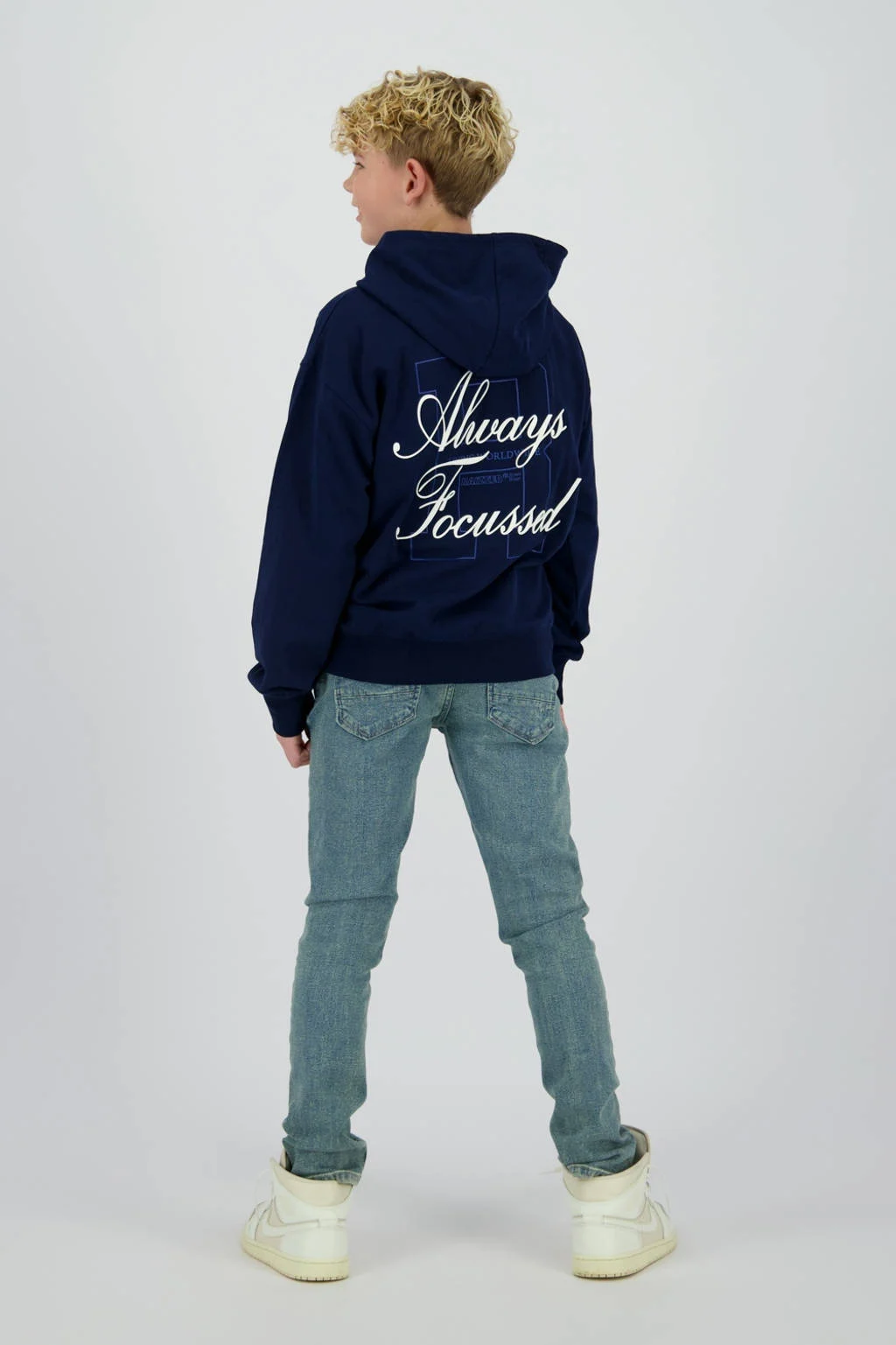 Raizzed hoodie donkerblauw
