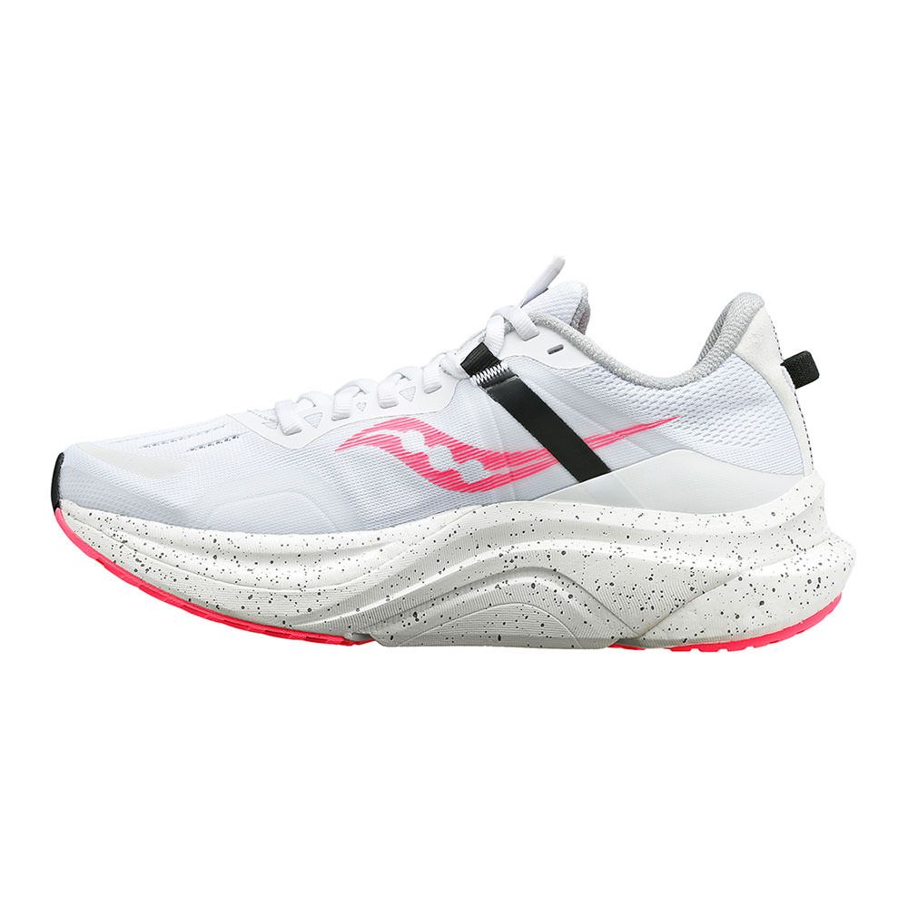 Saucony TEMPUS - Chaussures running Femme white/vizi pink