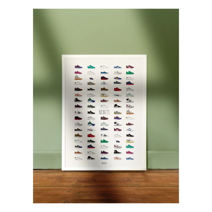 Memory Affiches Affiche Baskets