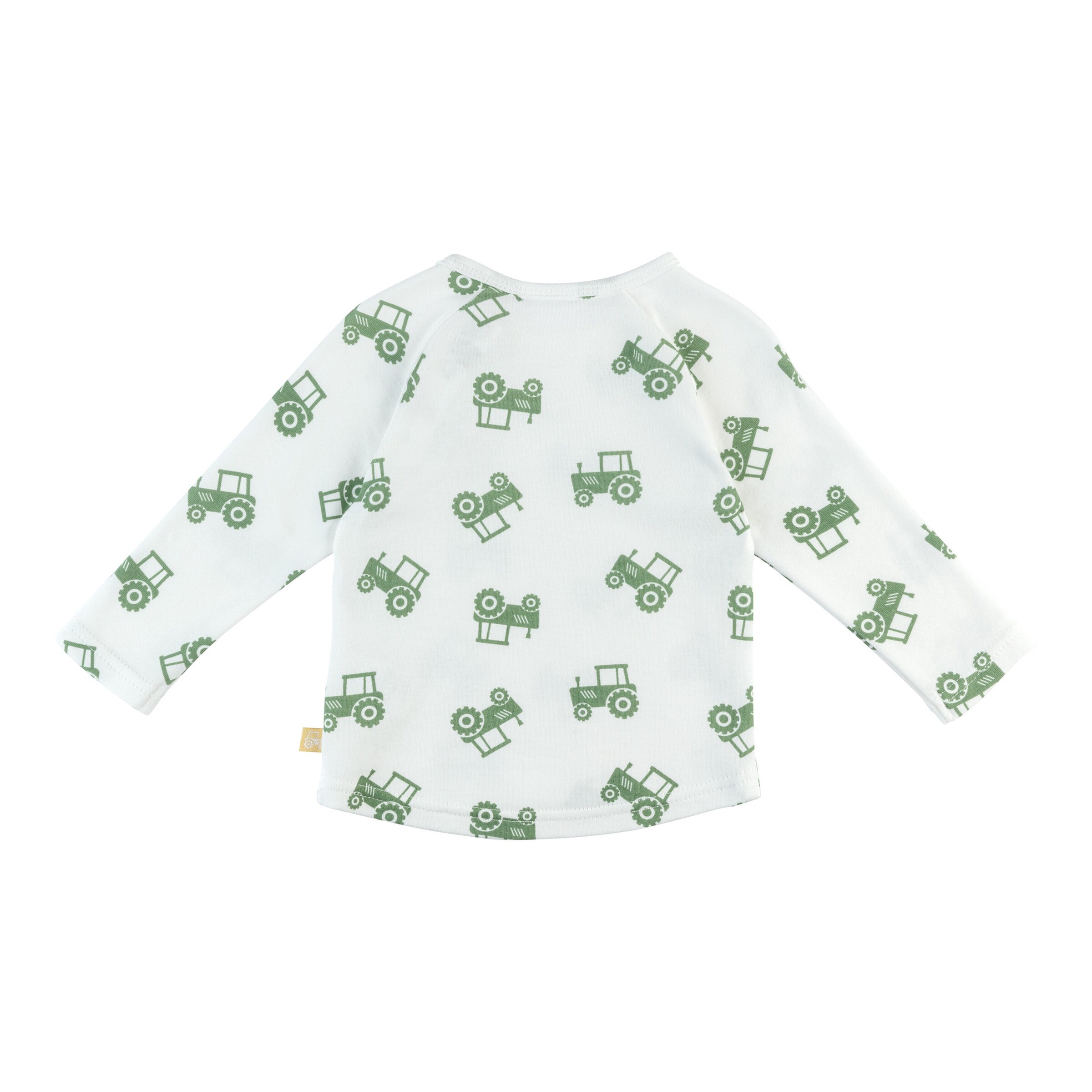 Bornino - Farm Life Raglanshirt langarm Traktor offwhite/grün