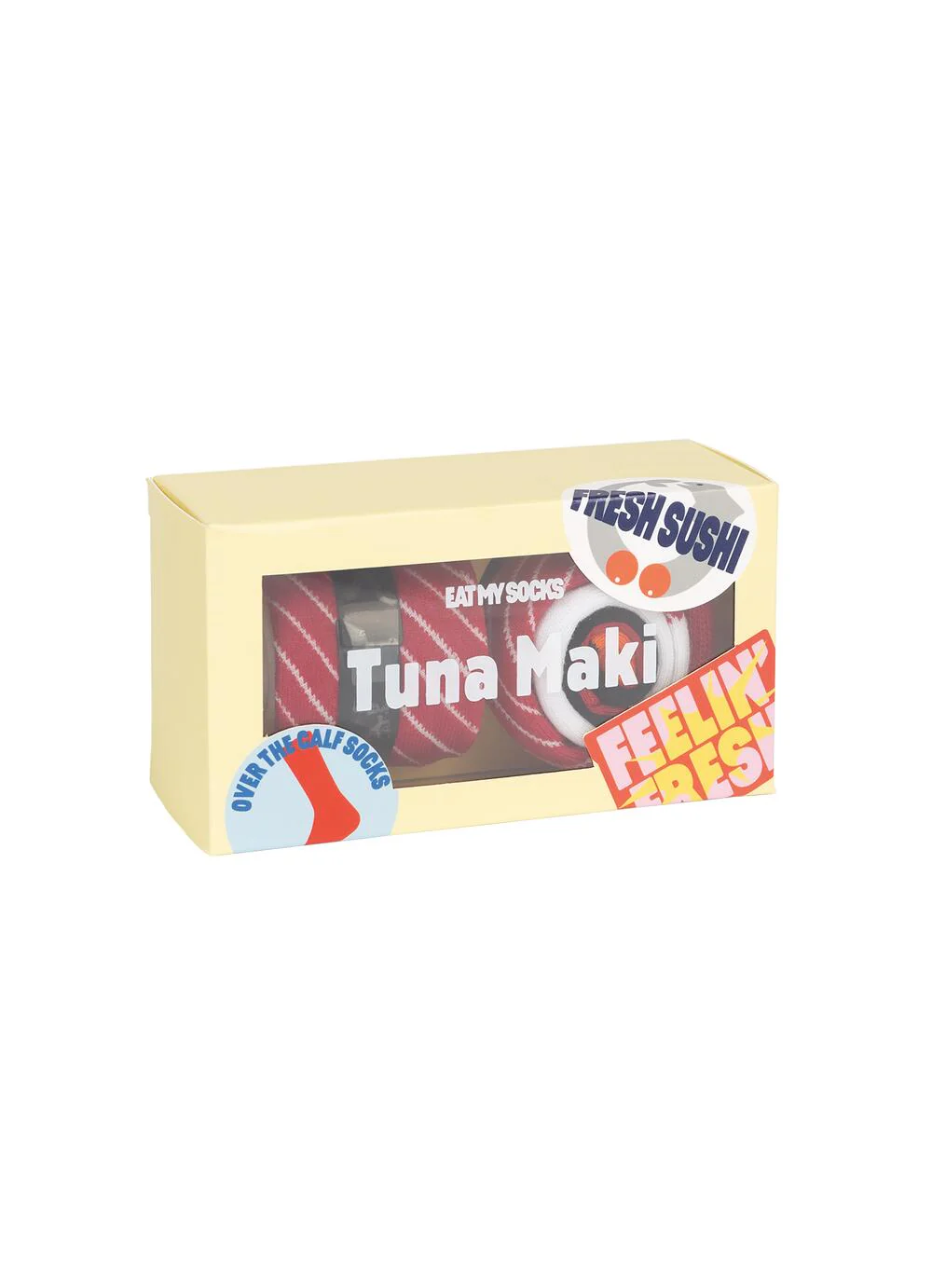 Eat My Socks  Tuna Maki strømper - rød