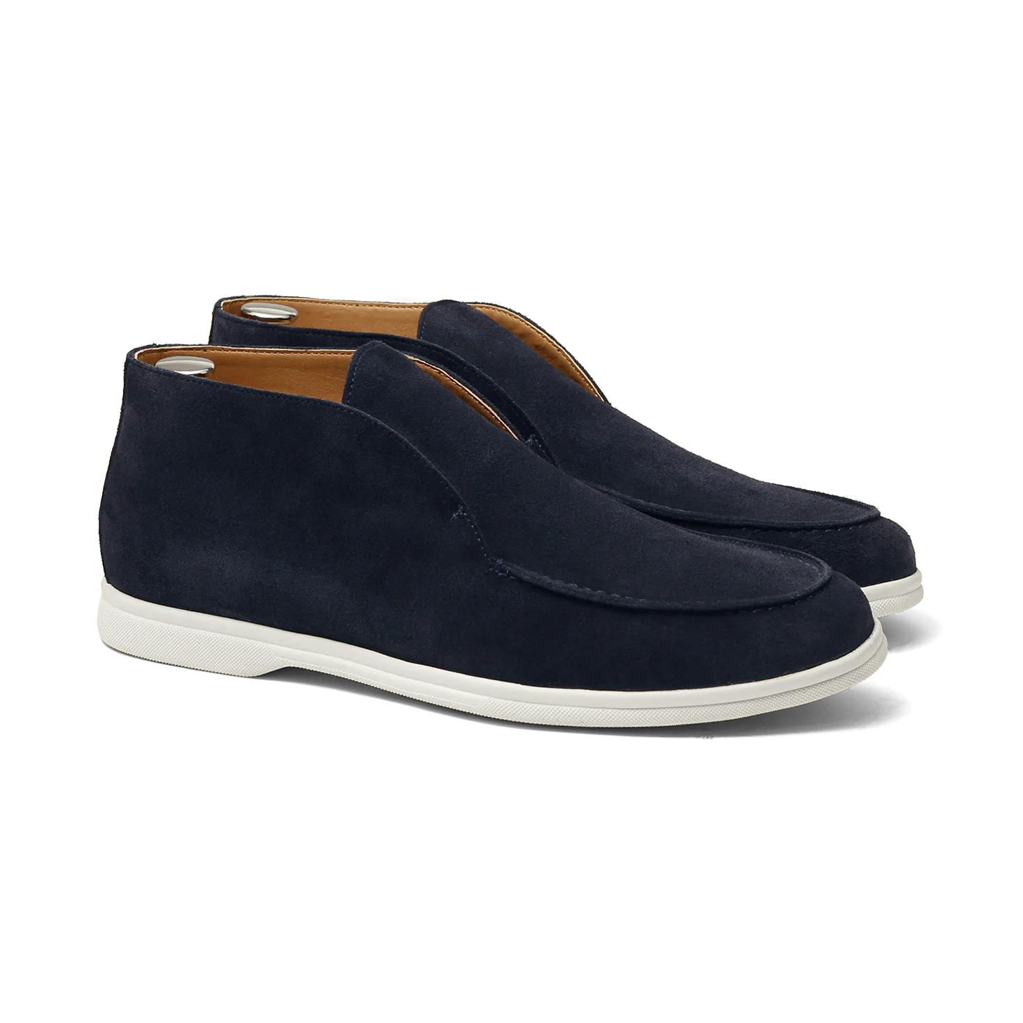 Sasha-Boots en veau velours marine
