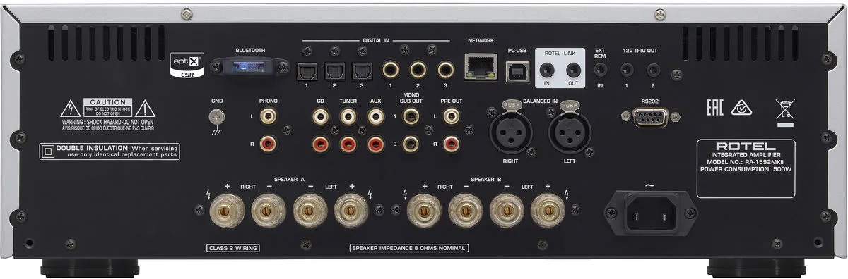 Rotel RA-1592 MKII Noir Amplis hi-fi stéréo