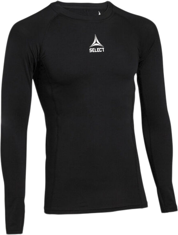 Select Baselayer langærmet Sort