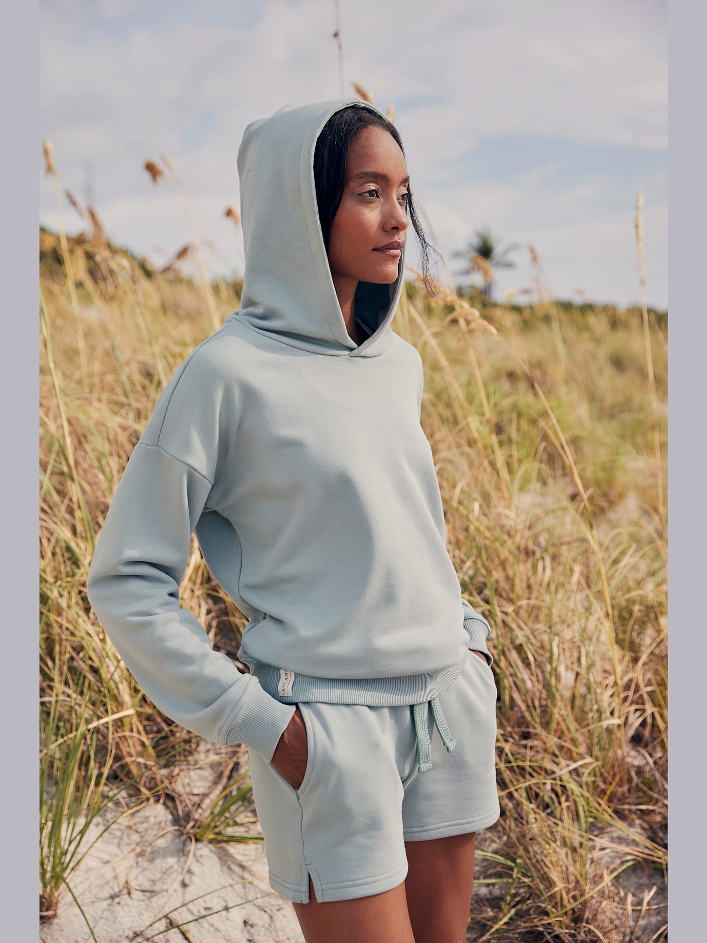 Sweatshirt à capuche structuré