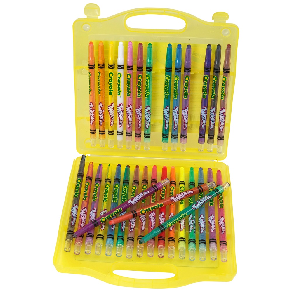 Crayola 32-teiliges drehbares Etui