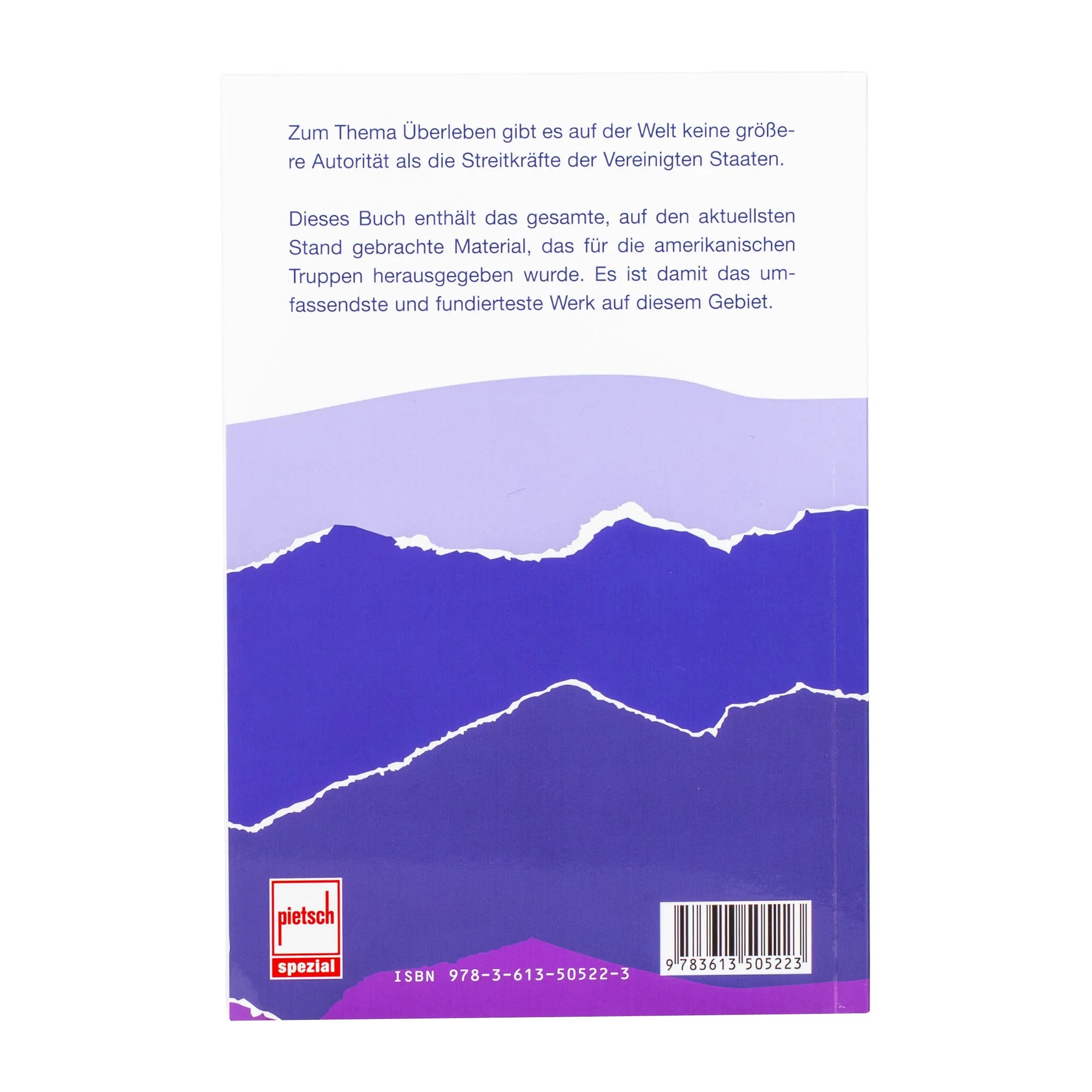 Pietsch Verlag -  Buch US Army Survival Handbuch