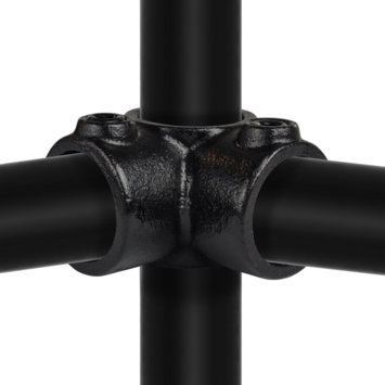 Novidade steigerbuis koppelstuk hoekstuk zwart ø 27 mm