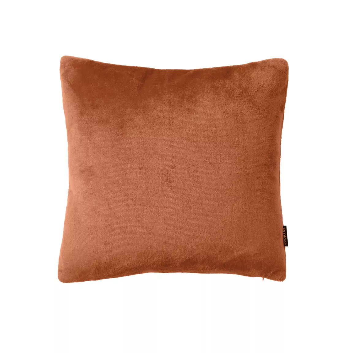 Housse de coussin carrée flanelle (45 x 45 cm) Didou Cuivre