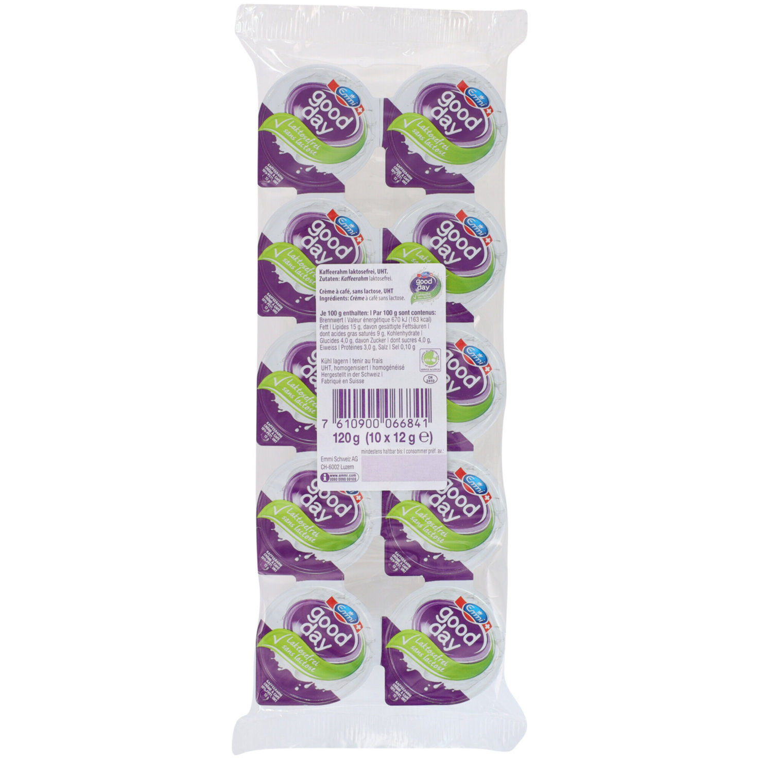 Emmi good day Kaffeerahm Portion 10x12g