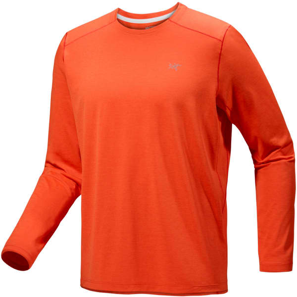 T-shirt randonnée ARC'TERYX CORMAC CREW LS M SOLARIS HEATHER
