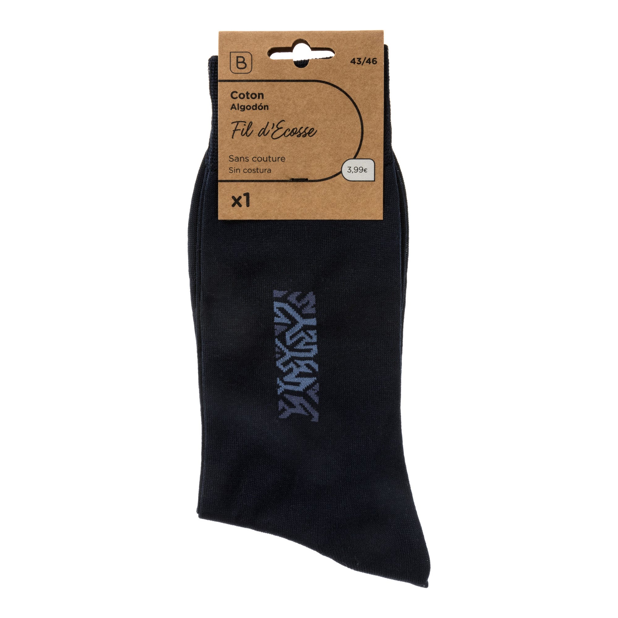 Chaussettes Homme bleu marine