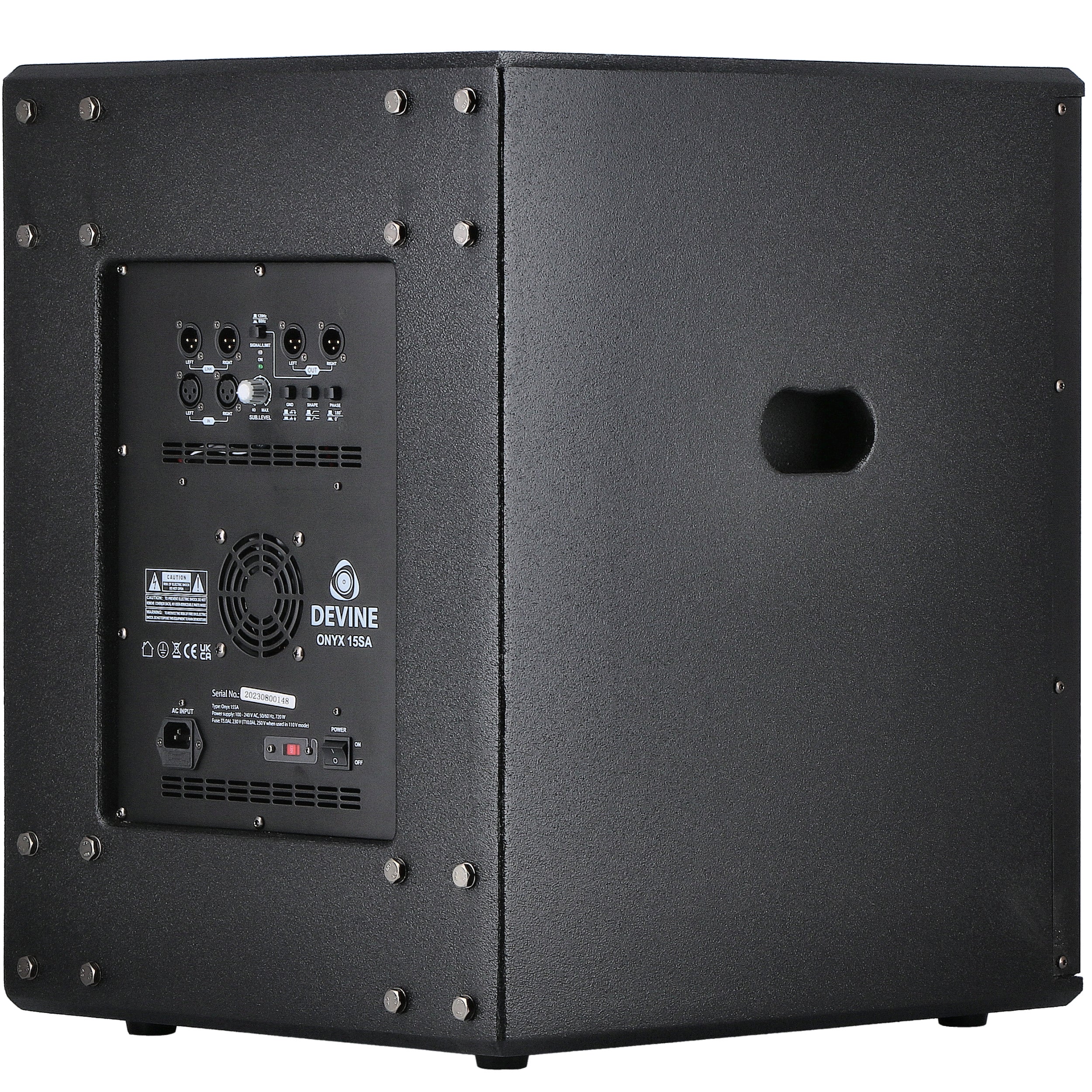 Devine Onyx 15SA 15 inch actieve subwoofer