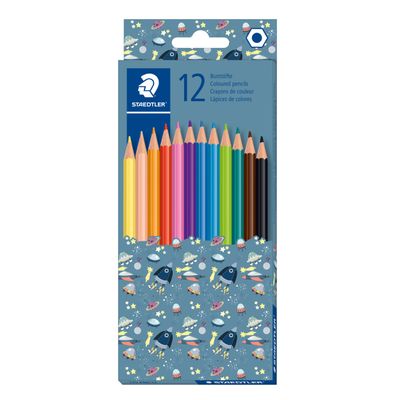 Staedtler 175 - 12 Crayons de couleur