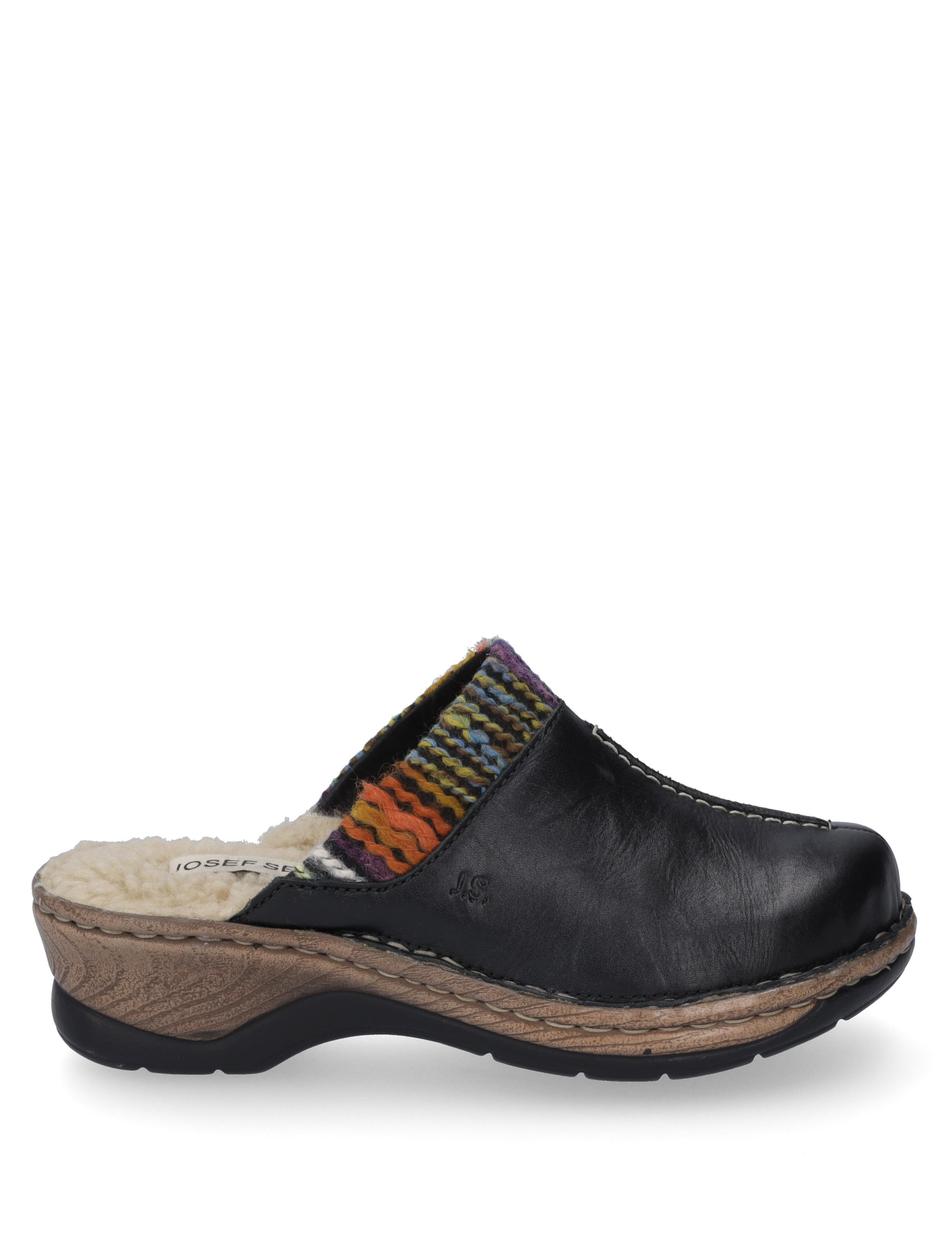 Clog Catalonia 59, schwarz-multi