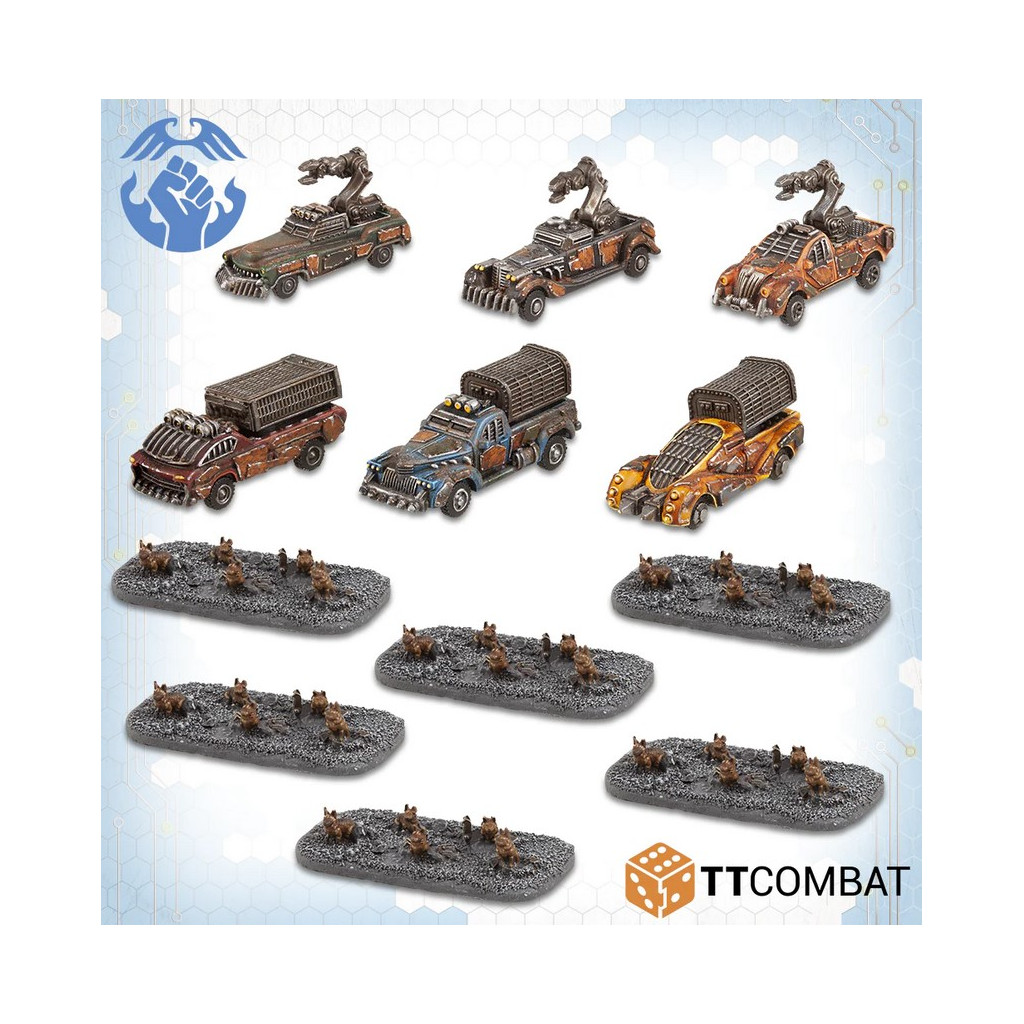 Dropzone Commander - Resistance K9 Technicals
