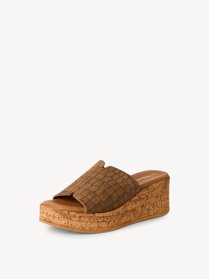 Leren Slipper - bruin
