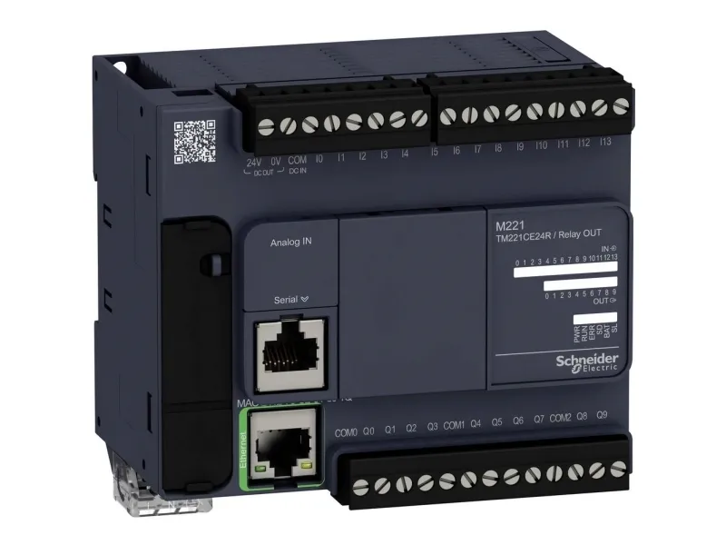 Schneider Electric TM221CE24R, IP20, 50 - 60 Hz, -10 - 55 °C, -25 - 70 °C, 110 mm, 70 mm