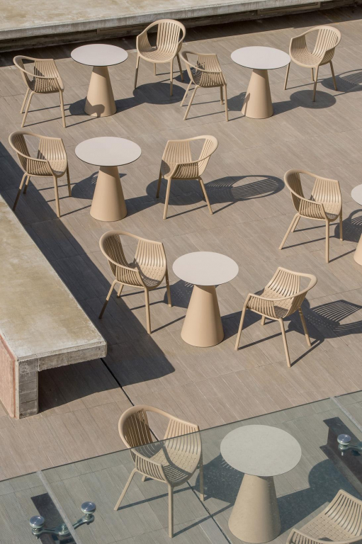 Pedrali Tatami 306 tuinstoel wit