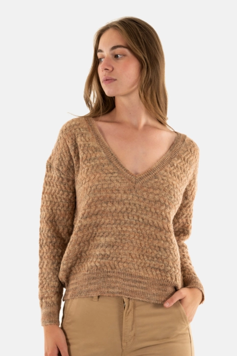 Pull hiver molly bracken la1602cn rosev