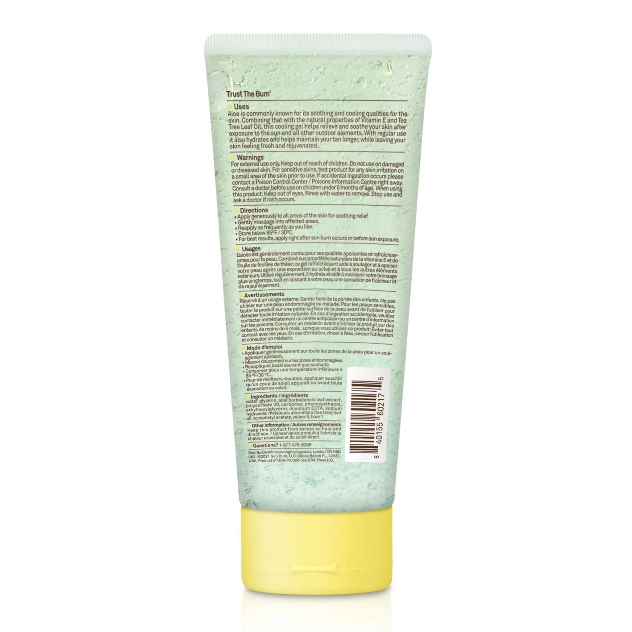Sun Bum Gel Après-Soleil 177ml