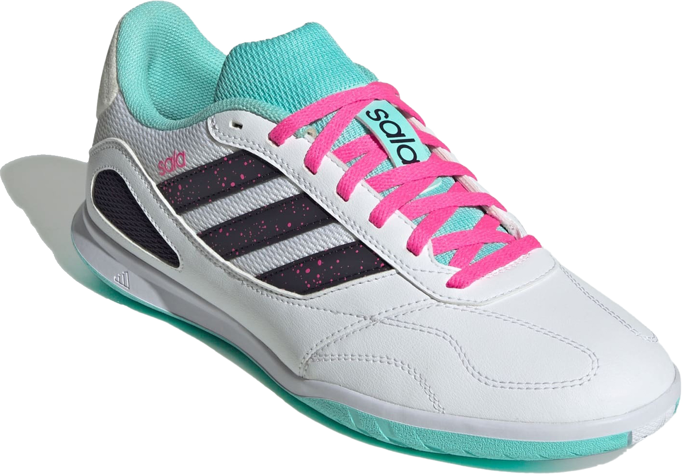 Super Sala Competition 3 Unisex Cloud White/Aurora Black/Flash Aqua