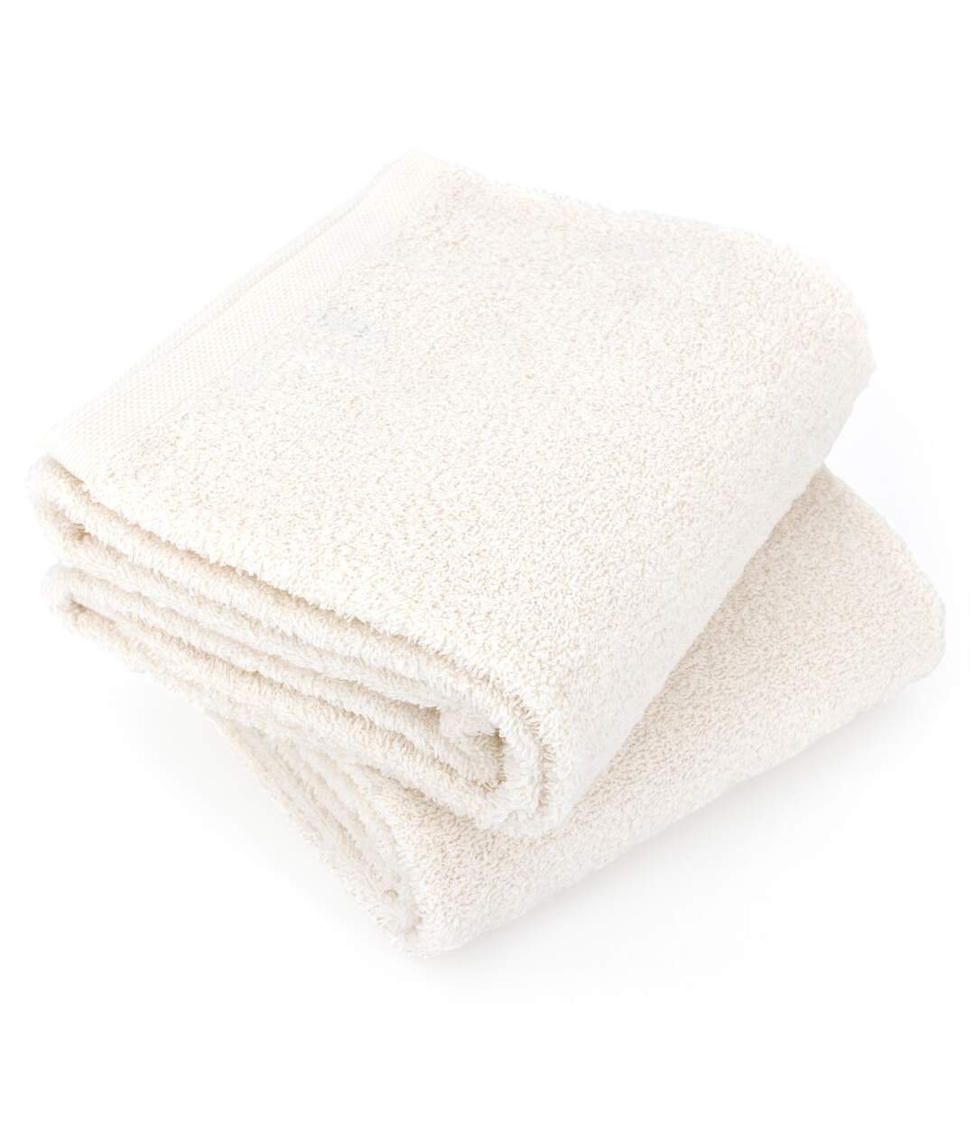 Lot de 2 draps de douche 70x130 cm ALPHA vert Pistache
