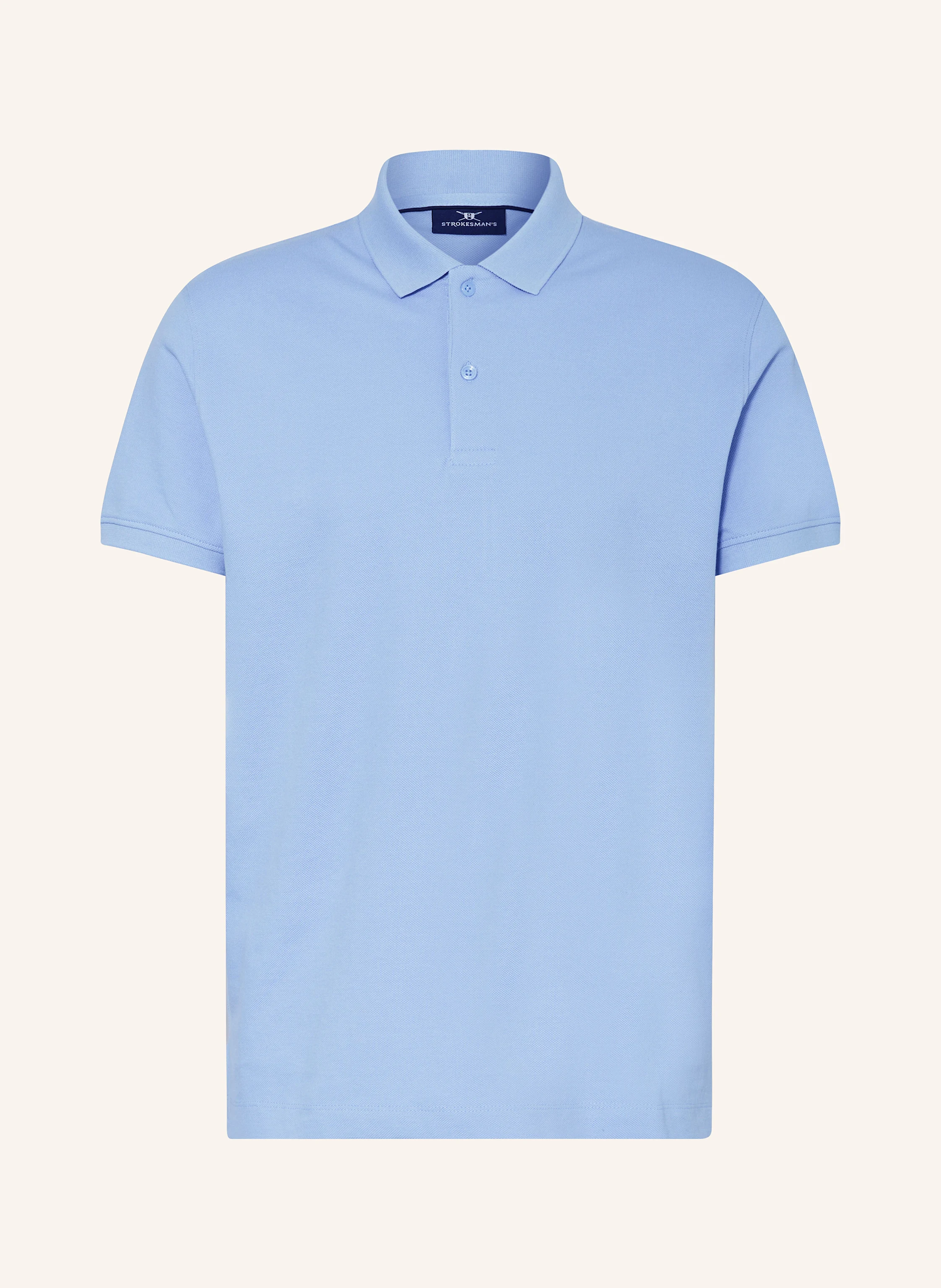 STROKESMAN'S Piqué-Poloshirt