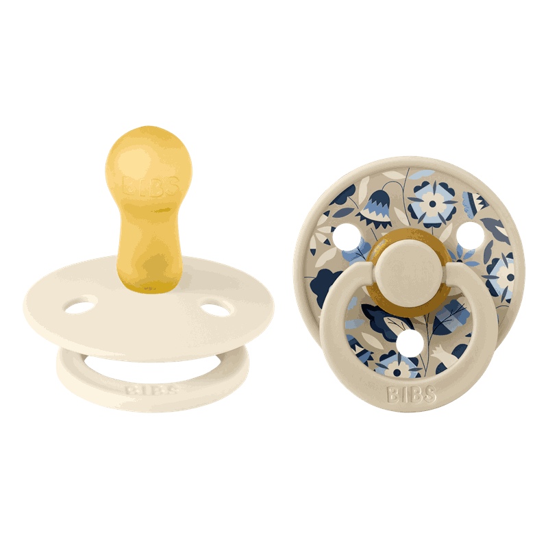 Bibs Liberty str 1 (2 pk) Ivory Mix - Rumpetroll