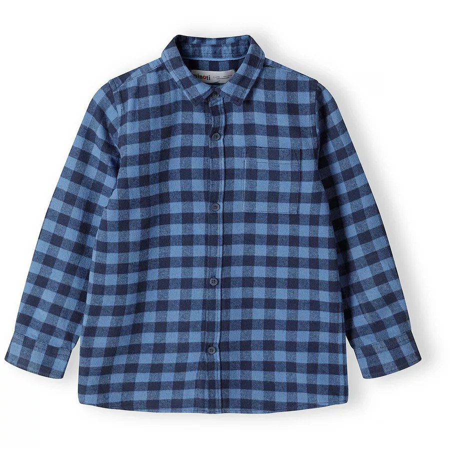 MINOTI Langarmhemd Blau