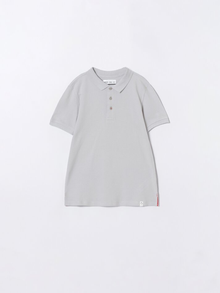 Pacote com 2 camisas polo básicas - Vermelho Claro