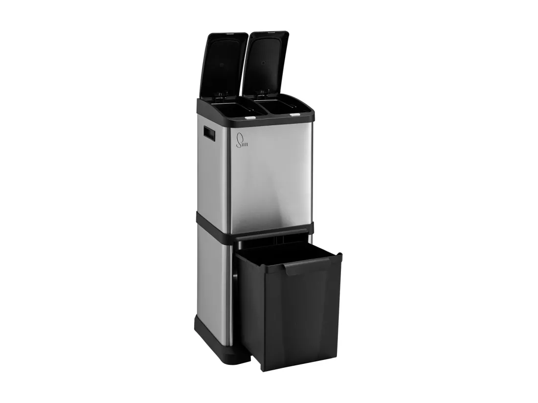 Poubelle 2x8L + 16L