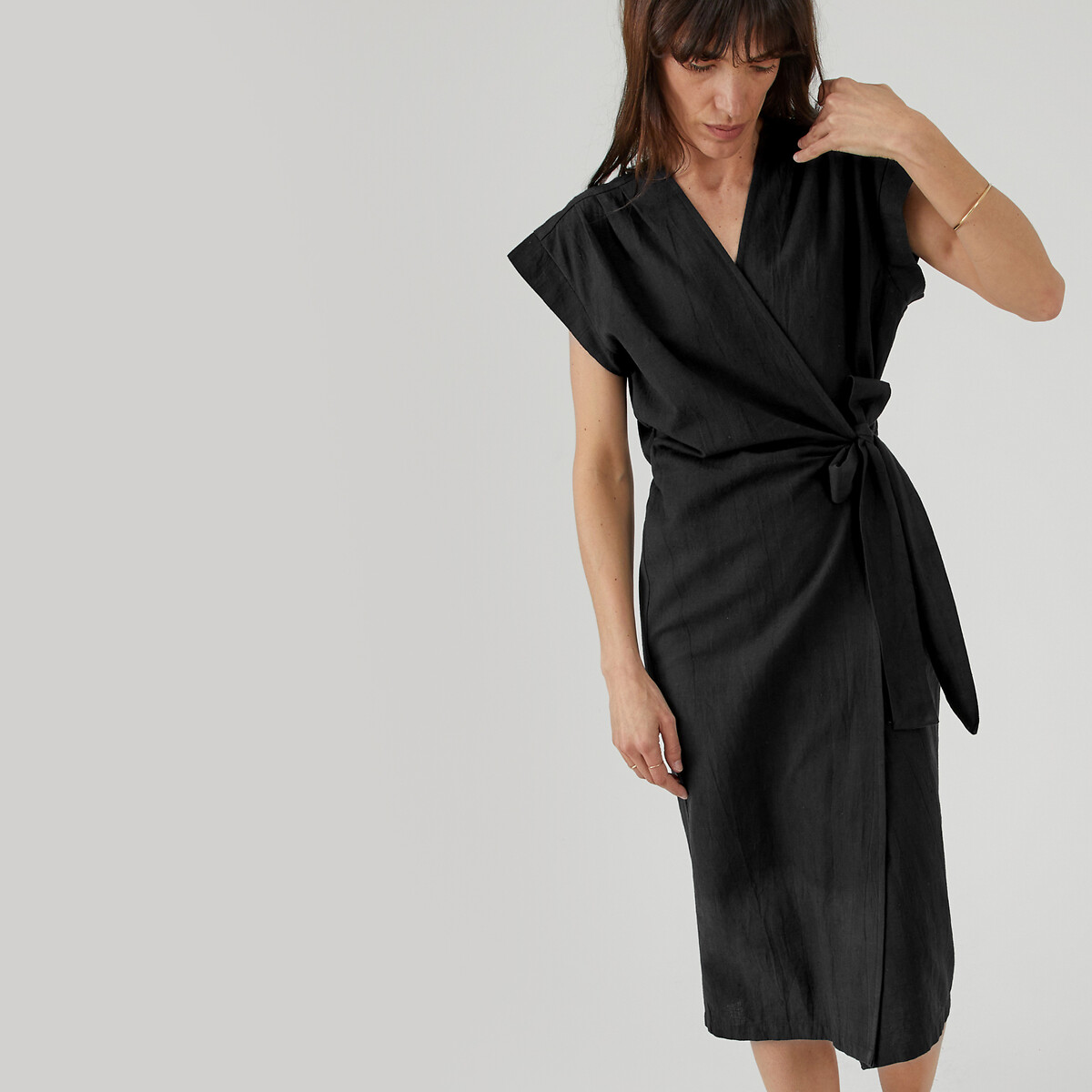 COLEÇÕES LA REDOUTE<br>Vestido envelope reto