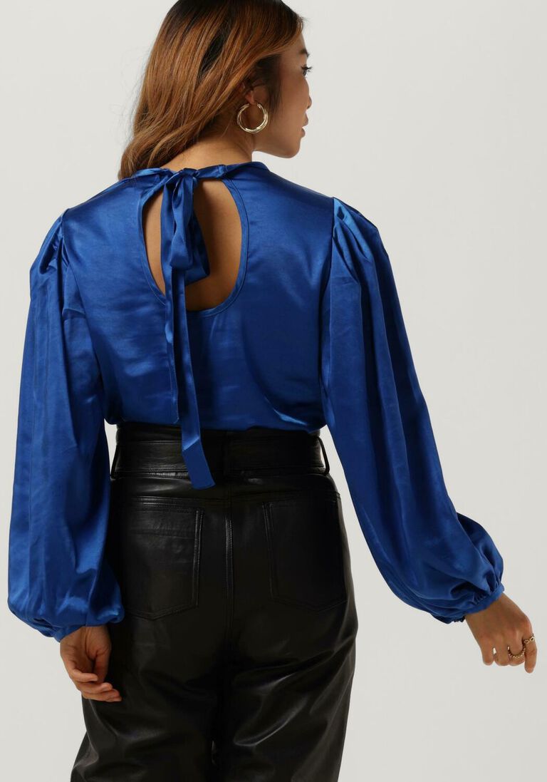 LOLLYS LAUNDRY blauwe lollys laundry blouse bergen blouse