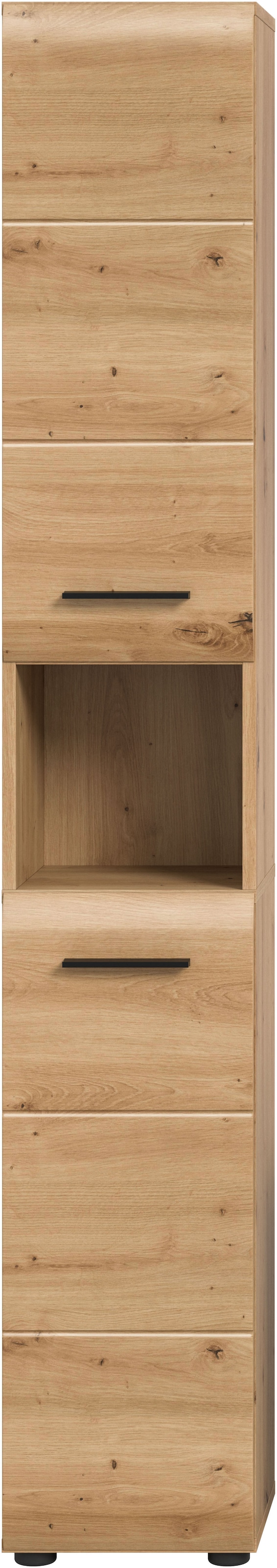 INOSIGN Stauraumschrank 1 Stk. tlg. Florenz, Badschrank hoch, Artisan Oak NB, 185 cm Hoch