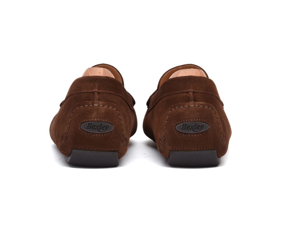 Mocassin homme été Velours Havane - SEACREST II