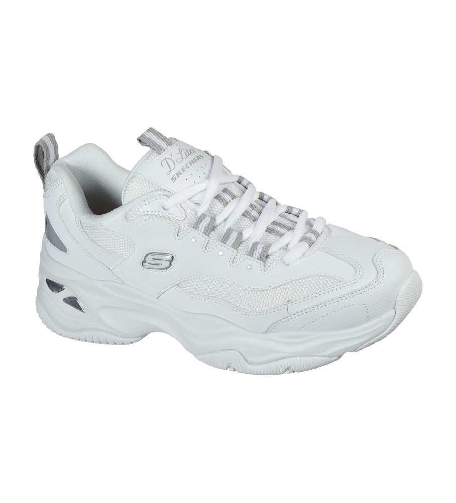 Tênis de couro Skechers D'Lites 4.0