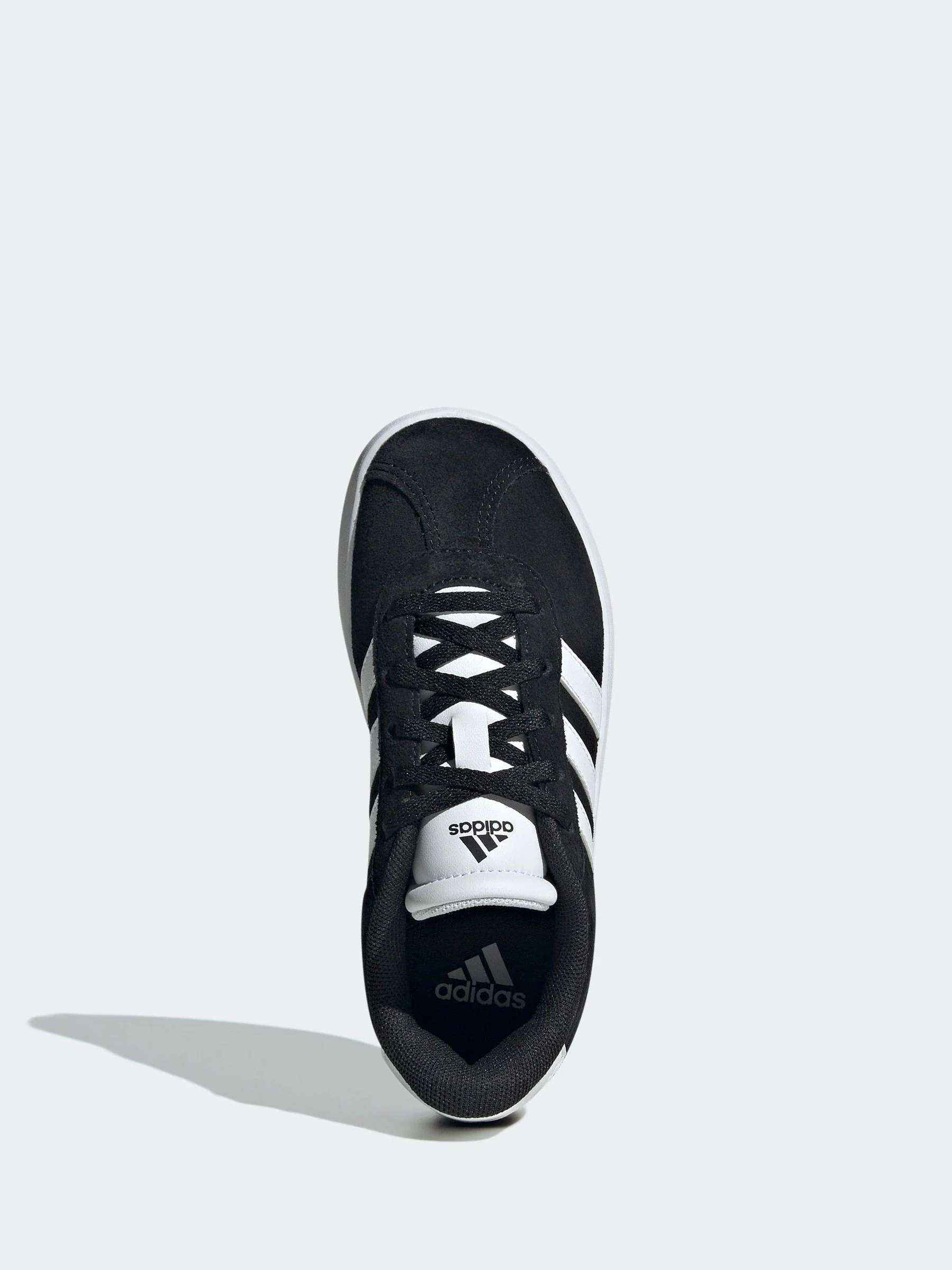 Zwart - adidas Vl Court 3.0 Veterschoenen voor kinderen