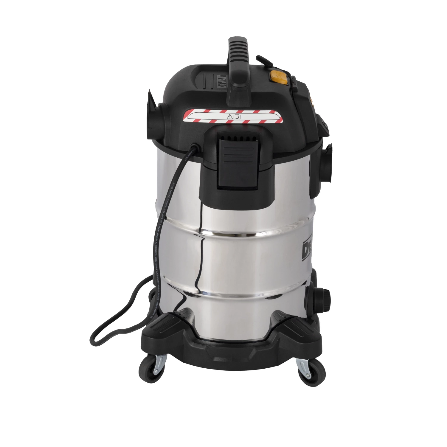 DeWALT DXV30SAPTA Stofzuiger - Nat/Droog - 1050W - 30L - Roestvrijstale tank