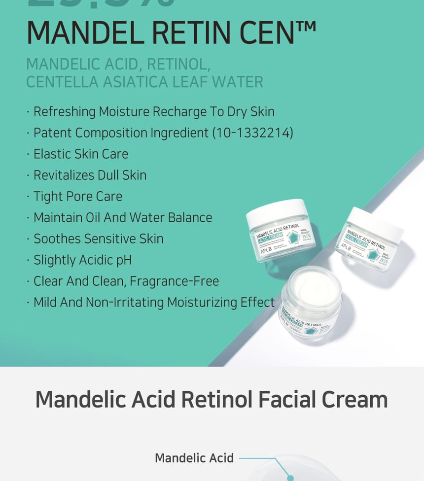 APLB - Amandelzuur Retinol Gezichtscrème