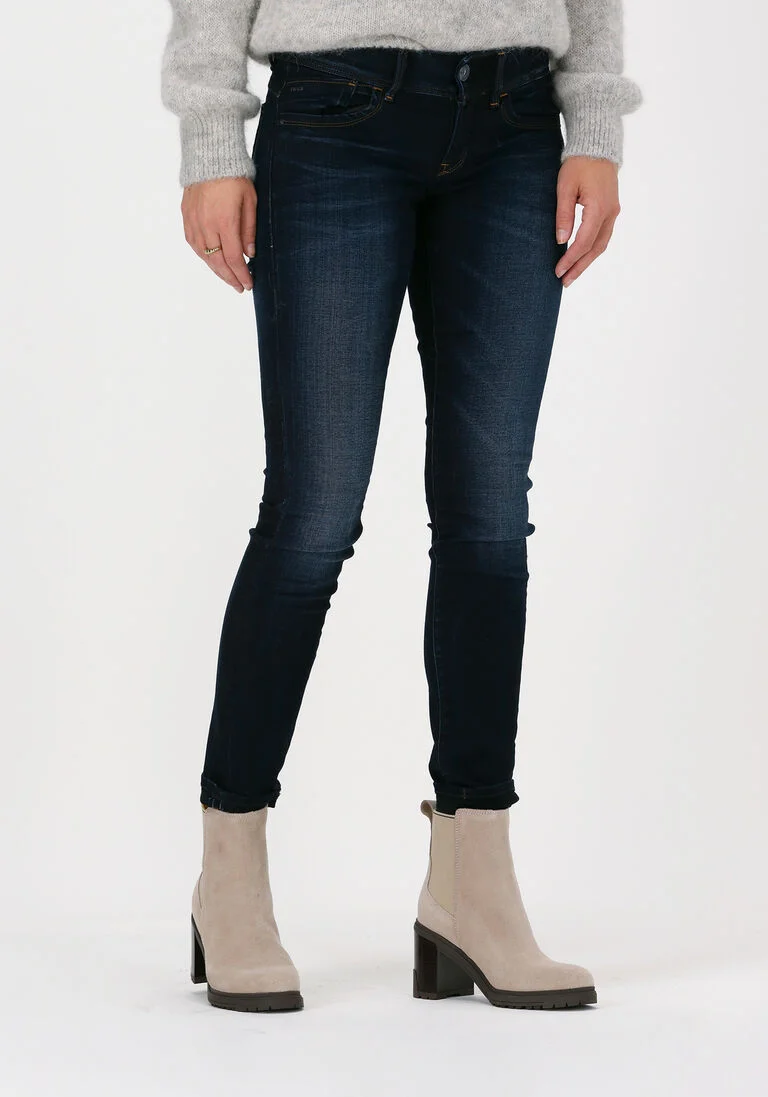 G-STAR RAW donkerblauwe g-star raw skinny jeans lynn mid skinny wmn