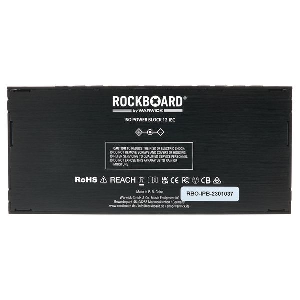 Rockboard ISO Power Block V12 IEC