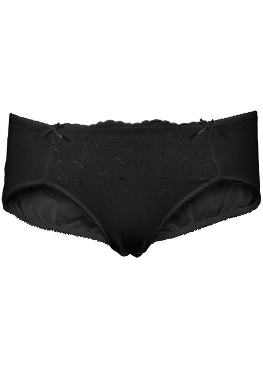 Truser med broderi 2 pk