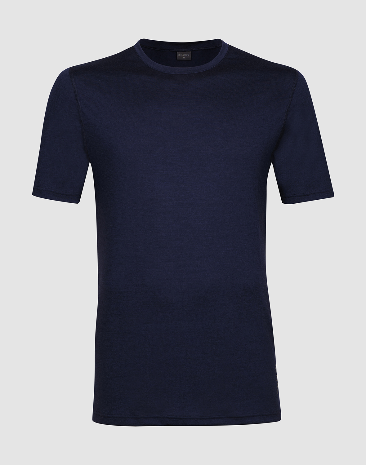 T-shirt van merinowol voor heren in Oranje