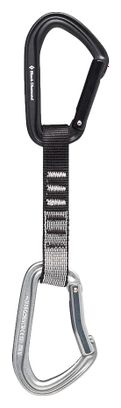 Dégaines Black Diamond Hotforge Quickdraw 12Cm Gris
